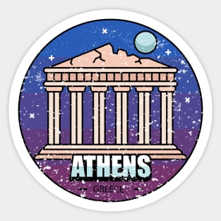 Athens Greece Sticker